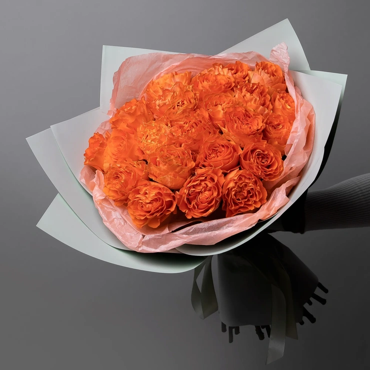 Розы мариангела оранжевые фото 1