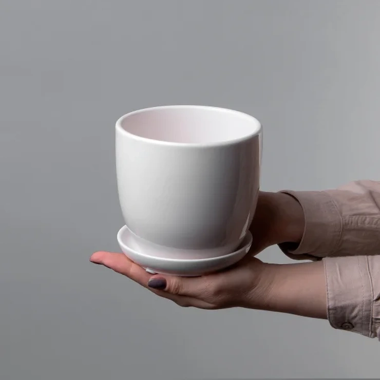 Горшок Amsterdam Белый фото 1