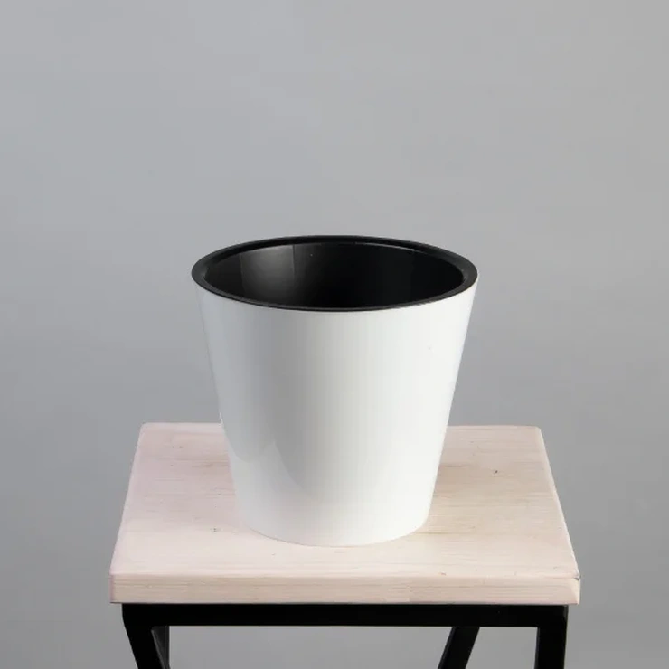 Кашпо InGreen Fiji белый фото 3