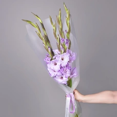 Букет Гладиолус - Милка фиолетовый