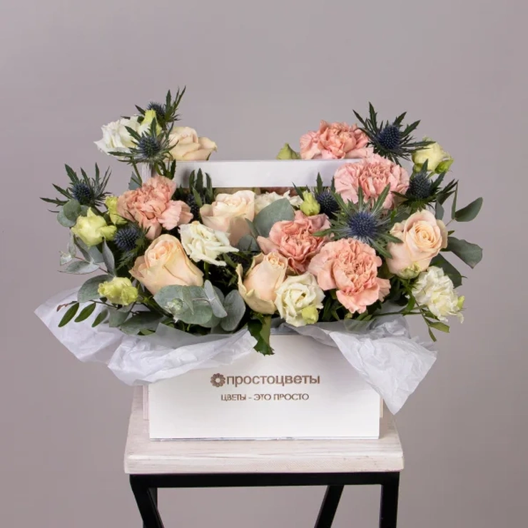 Ящик солёная карамель белая фото 1